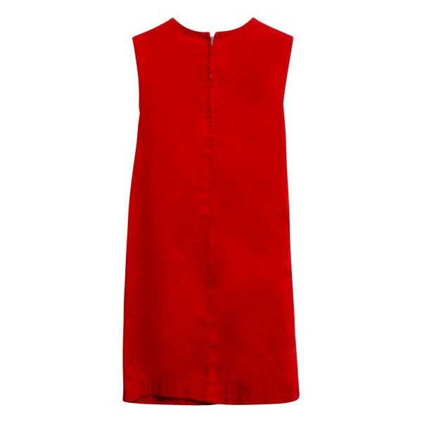 Vintage Miss Brent Red Sleeveless Mini Dress