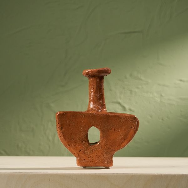 Tiny Core Vessel by Willem van Hooff, Glazed Earthenware, The Netherlands, 2020s