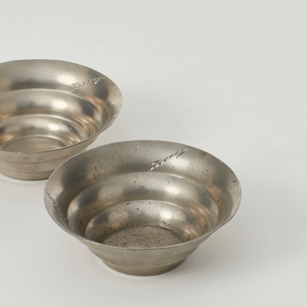 Pair of Swedish Grace Pewter Bowls, Sweden, 1930s