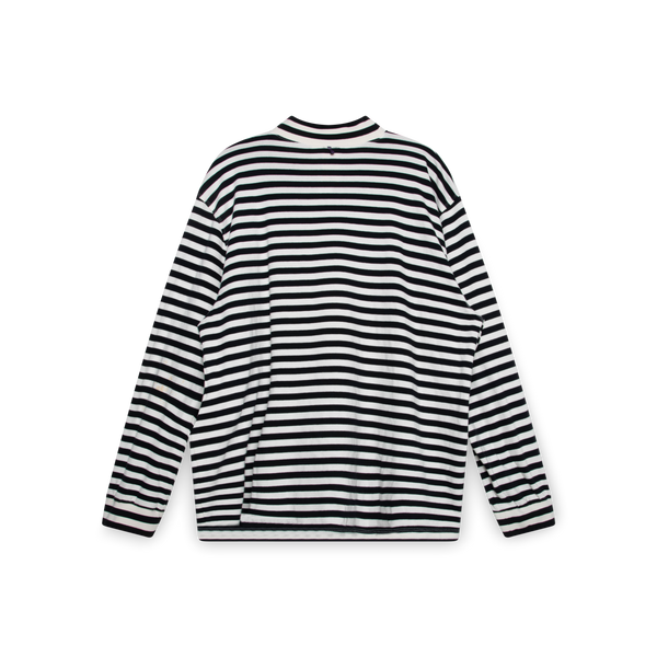 Eytys Black and White Striped Long Sleeve