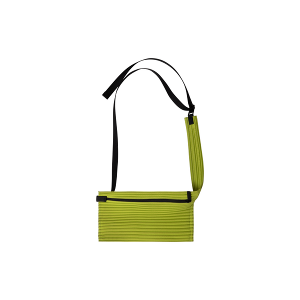 Homme Plisse Issey Miyake Green Pleats Waist Bag