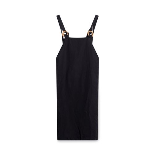 Baserange Duffy Overall Dress - Black
