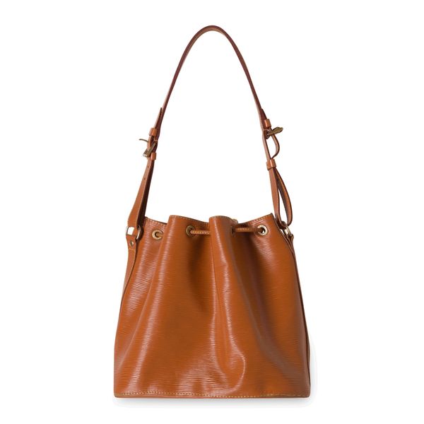 Louis Vuitton Epi Petit Noe Borneo Brown Bag