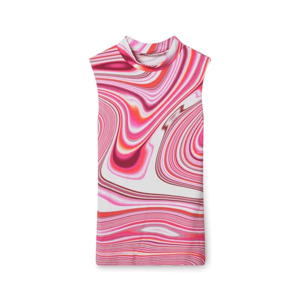 Lecavalier Swirl Mock Neck