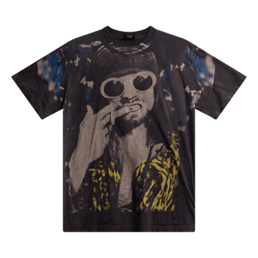 Vintage Kurt Cobain Allover Print Portrait T-Shirt