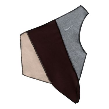 JJVintage Reworked One Shoulder Nike Top in Grey/Brown/Beige