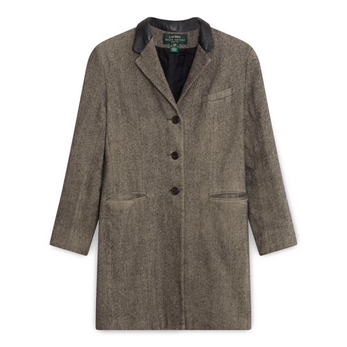 VintageRalph Lauren Grey Wool Coat