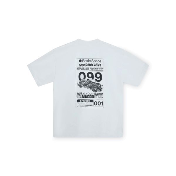 Basic.Space x 99GINGER Rush Hour Radio Tee