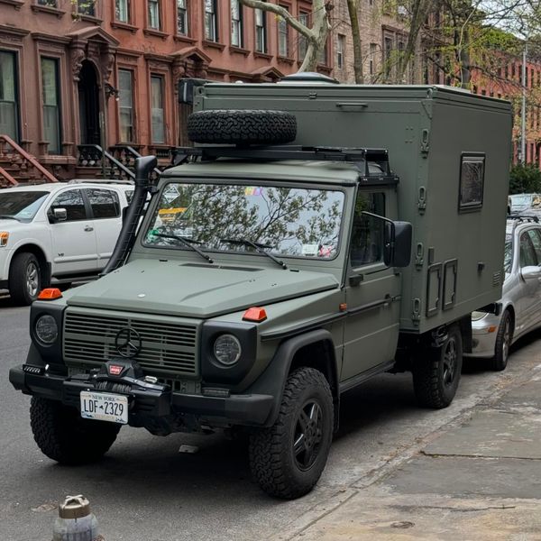 Mercedes G Wagon, Rare Chassis Cab Camper Built by Devon Turnbull, Ojas