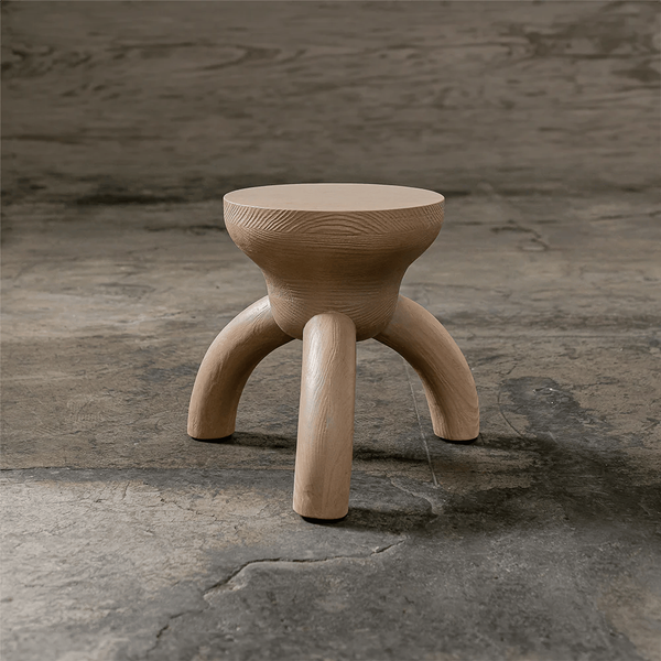 ELEMENTOS Water Stool - Sandblasted Pine