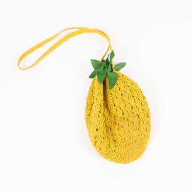 Vintage Crocheted Pineapple Purse
