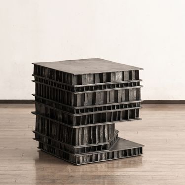 Gear Side Table IV by Héctor Esrawe, 2023