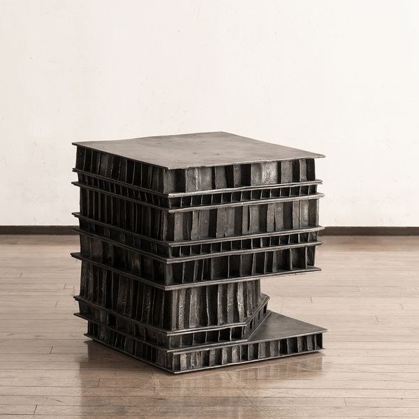 Gear Side Table IV by Héctor Esrawe, 2023