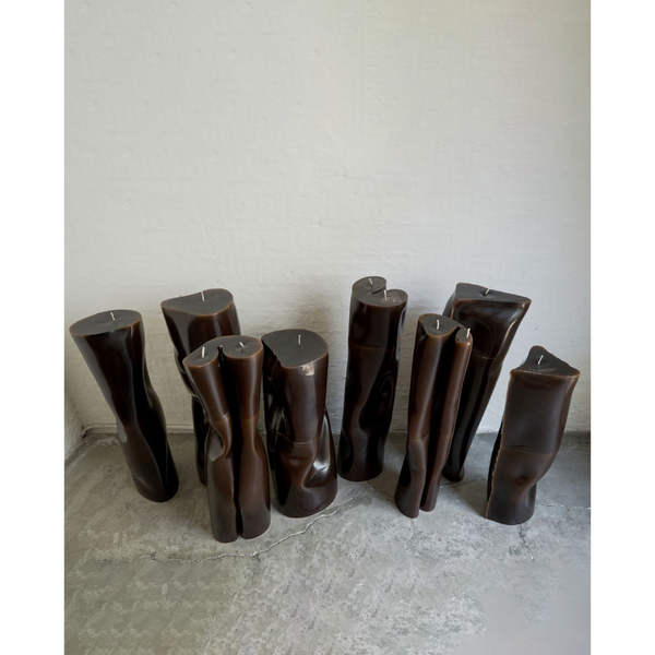 Rubber Molded Candle 0003, 2025