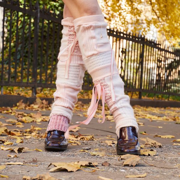 Blush Pink Leg Warmers