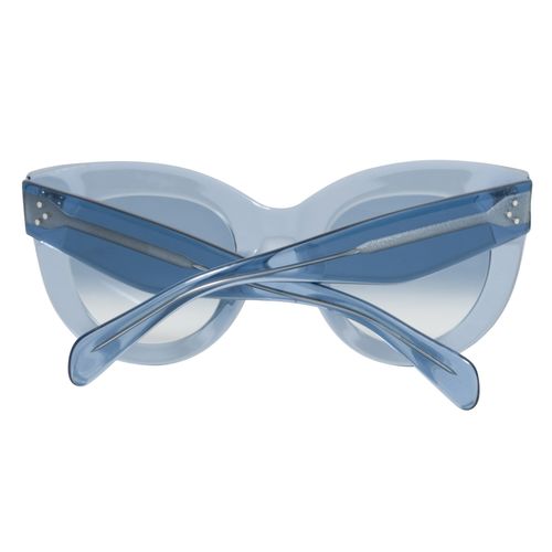 Celine Baby Audrey Cat-Eye Acetate Sunglasses in Clear Blue