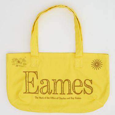 Free Internet Library: Eames Tote (Yellow)