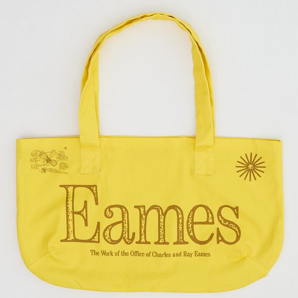 Free Internet Library: Eames Tote (Yellow)