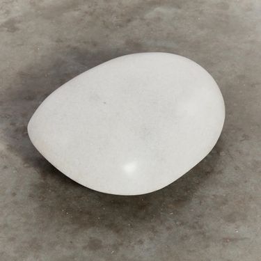 Stone Pebble Floor Sculpture