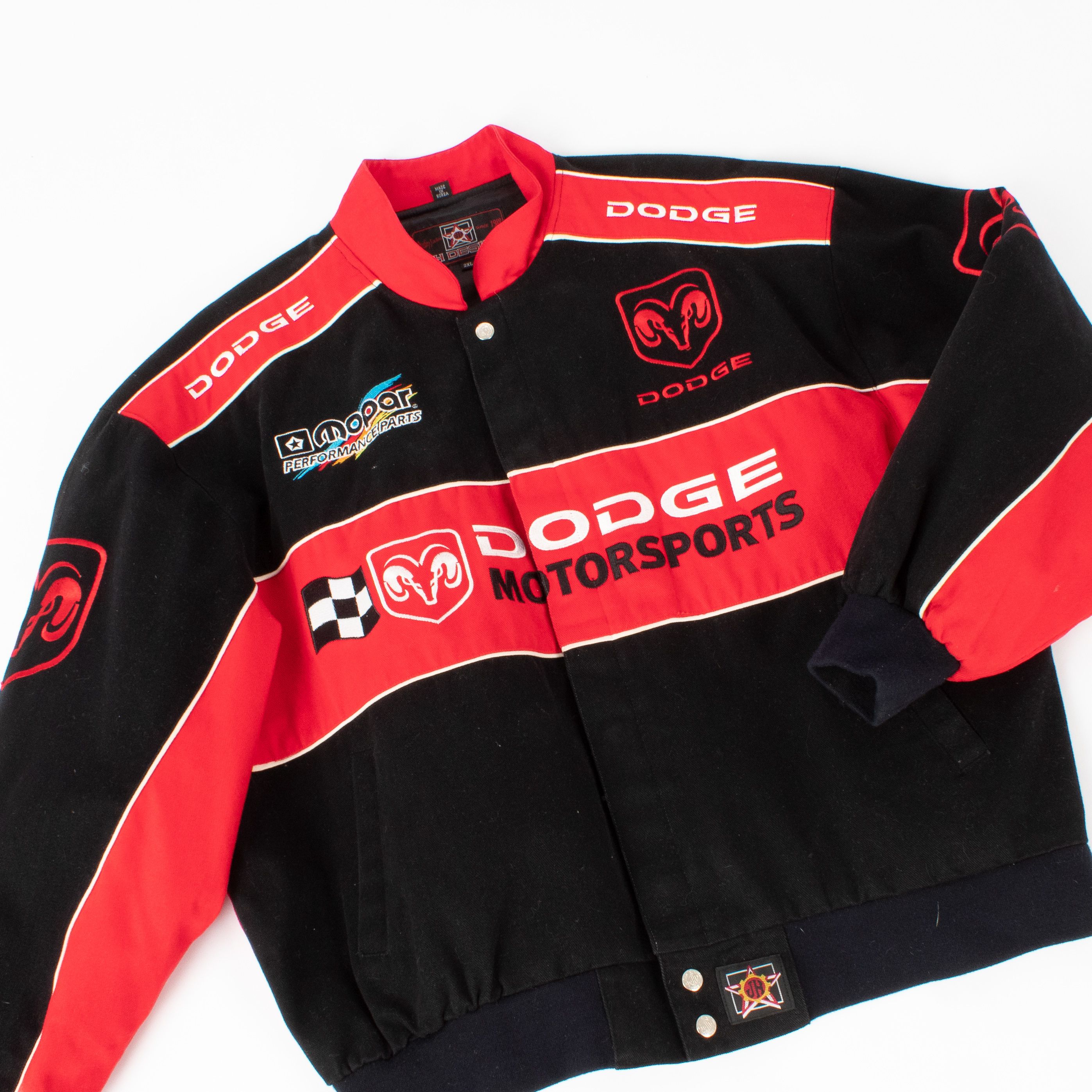 JH Design Dodge Motorsport Racing Jacket by Georgie Flores | Basic 