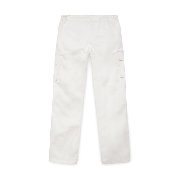 BVNY White Cargo Trousers