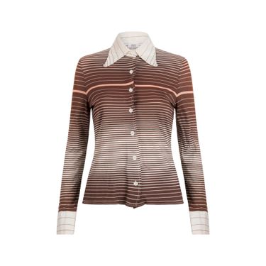The Branch Div. of Joshua Tree- Striped Collared Shirt 