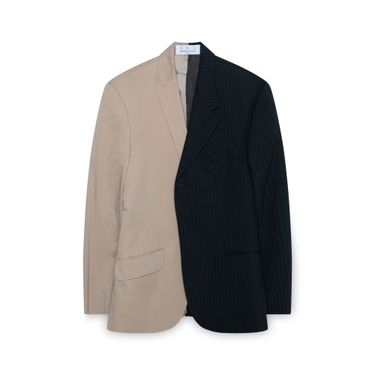 Two Way Blazer- Black and Brown