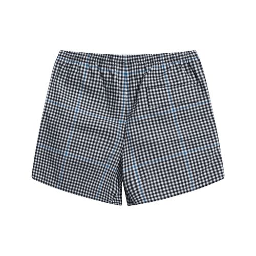 Vintage Black/White Noah Checkered Shorts
