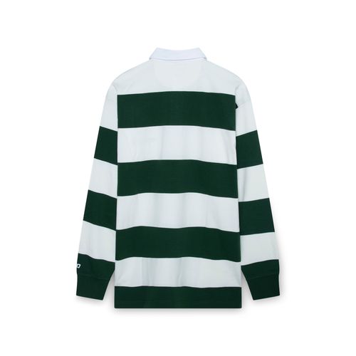 Computers Rugby Shirt- White/Green