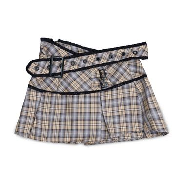 CFierce Plaid Mini Skirt