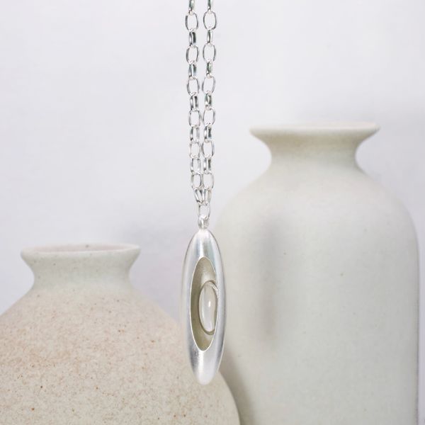 Hollow Crystal Necklace