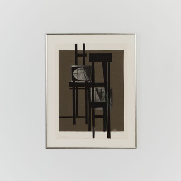 Collage by Erwin Eichbaum, Signed