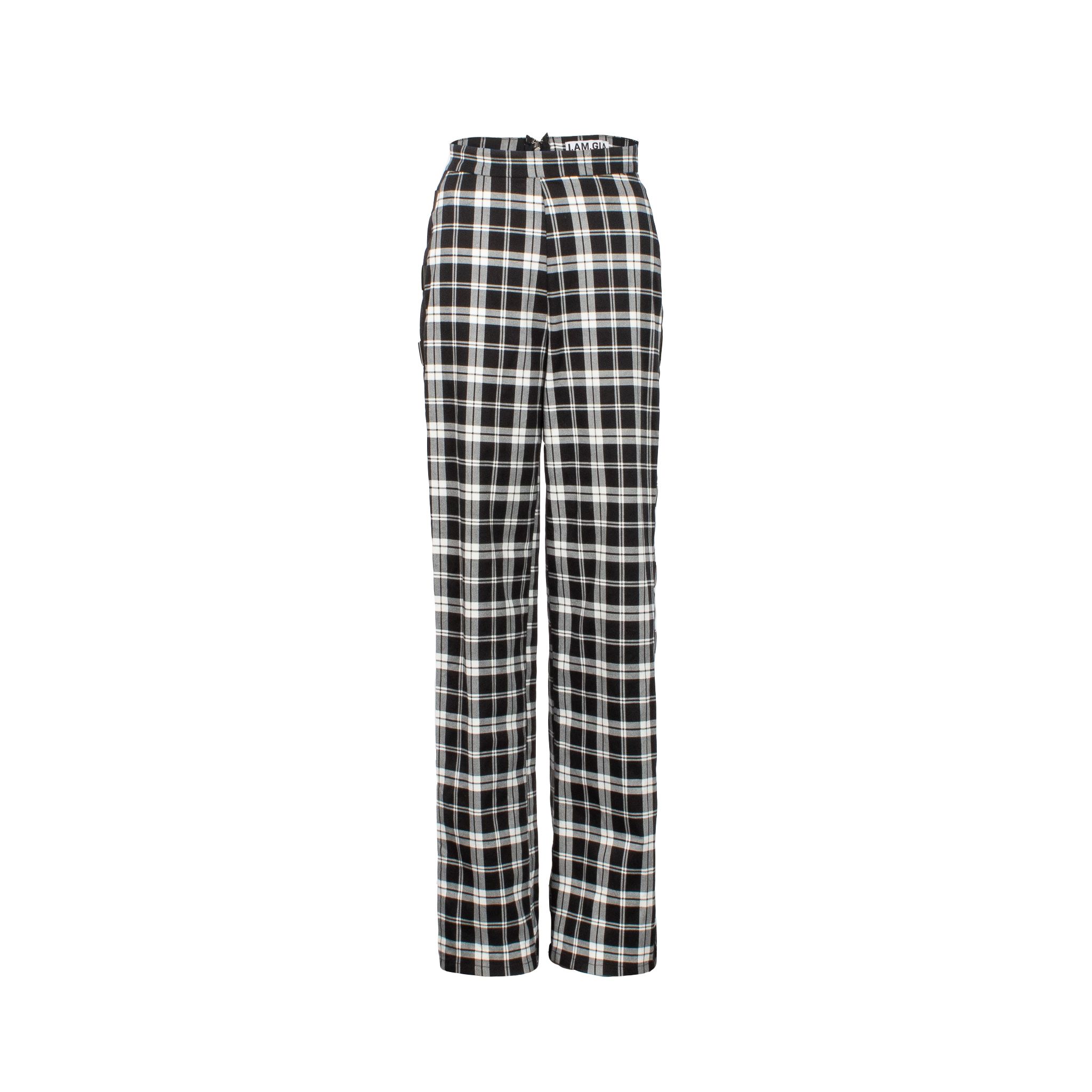 I am gia deals plaid pants