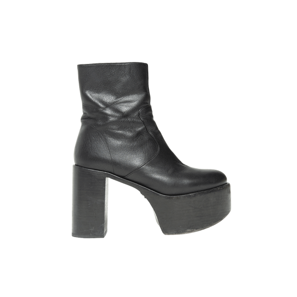 Simon Miller Black Leather Platform Boot