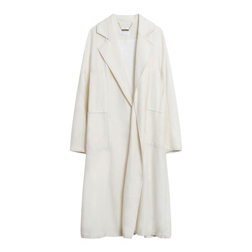 Leo + Lin Contrast Stitched Overcoat