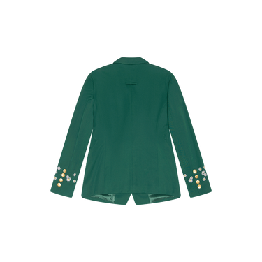 Escada Green Daisy Blazer