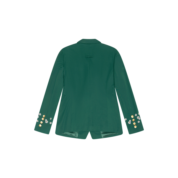 Escada Green Daisy Blazer