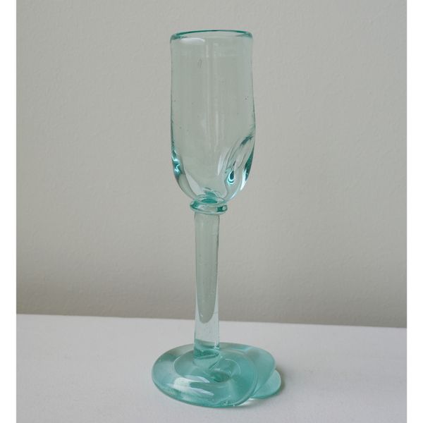 Thaw - Recycled Flute Glass in Clear