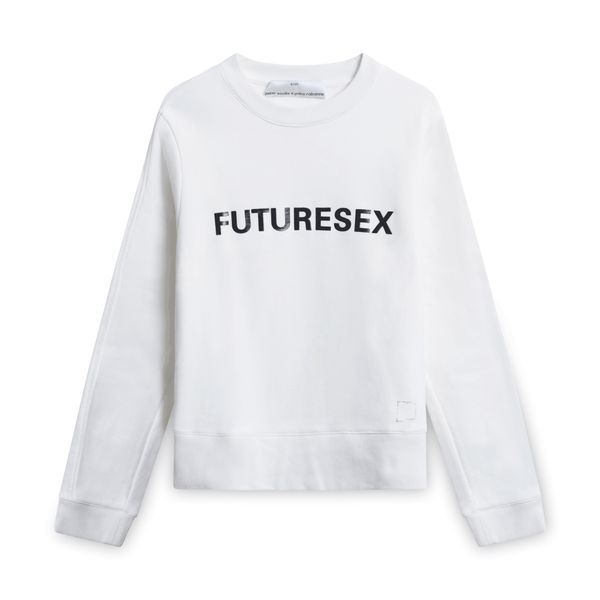 Peter Saville x Paco Rabanne Futuresex Crewneck - White