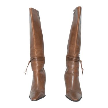 Vintage Leather Knee High Boots
