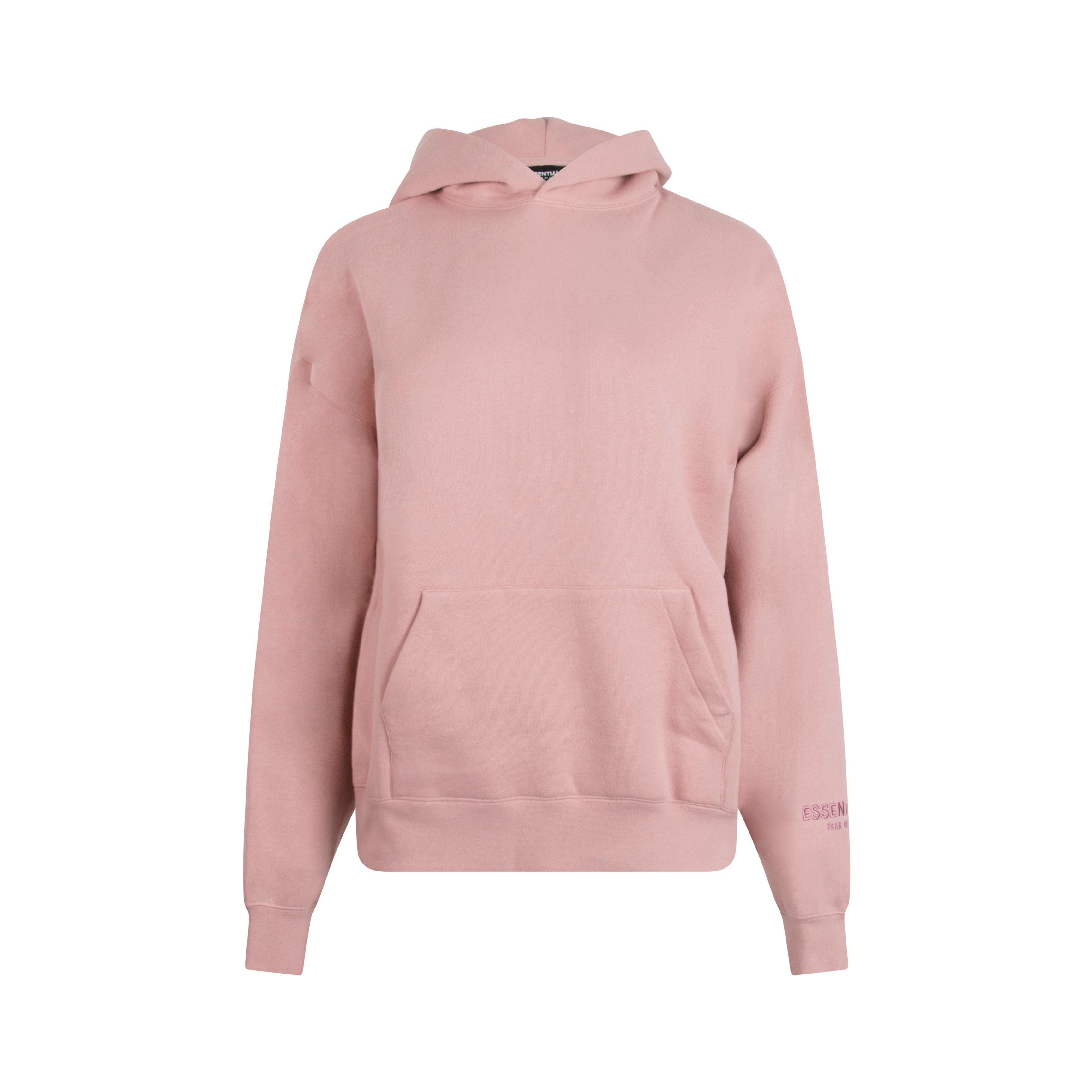 Fear of God Essentials Logo Hoodie- Pink by Seller Selects | Basic