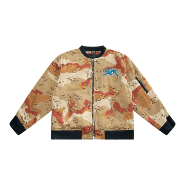 Chrome Hearts Sex Records Desert Camouflage Bomber jacket