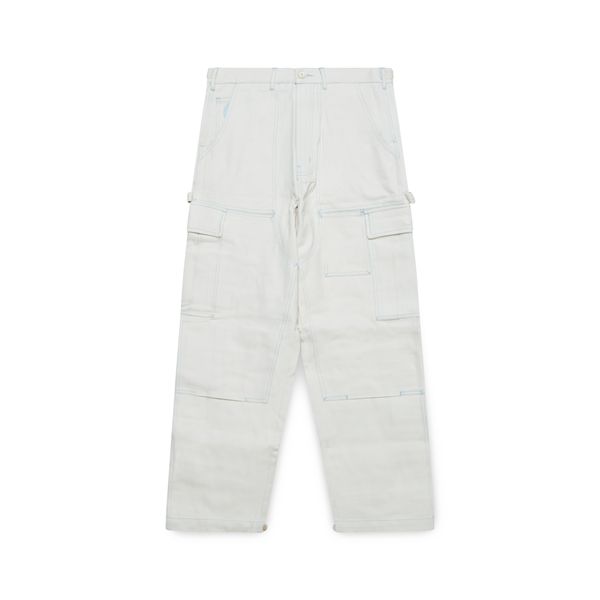 Cream and Stone Work Pants