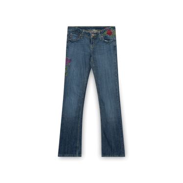 Vintage Seven Embroidered Jeans