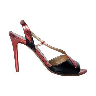 Vivienne Westwood Red and Black Stiletto Heels