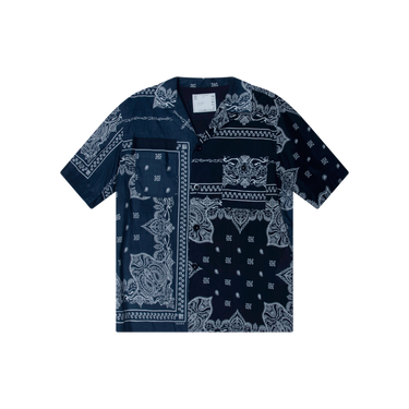 Sacai Navy Bandana Shirt