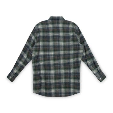 Celine Oversized Trapper Wool Flannel Shirt