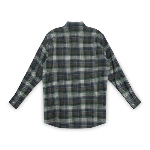 Celine Oversized Trapper Wool Flannel Shirt