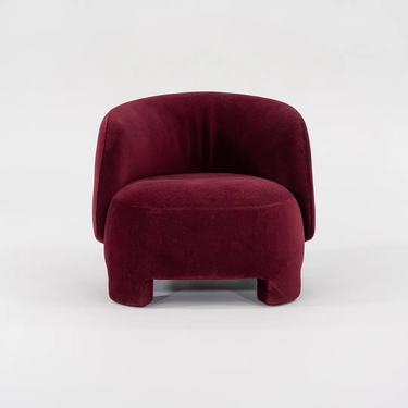 Gentle Bordeaux Taru Armchair by Sebastian Herkner for Ligne Roset, 2023