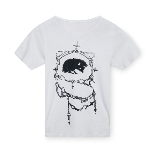 Dum Him Holy Hedgehog Baby Tee 